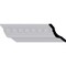 Ekena Millwork 5 1/8"H x 4 3/4"P x 7"F x 94 1/2"L Heaton Crown Moulding MLD05X05X07HE - alternate 1